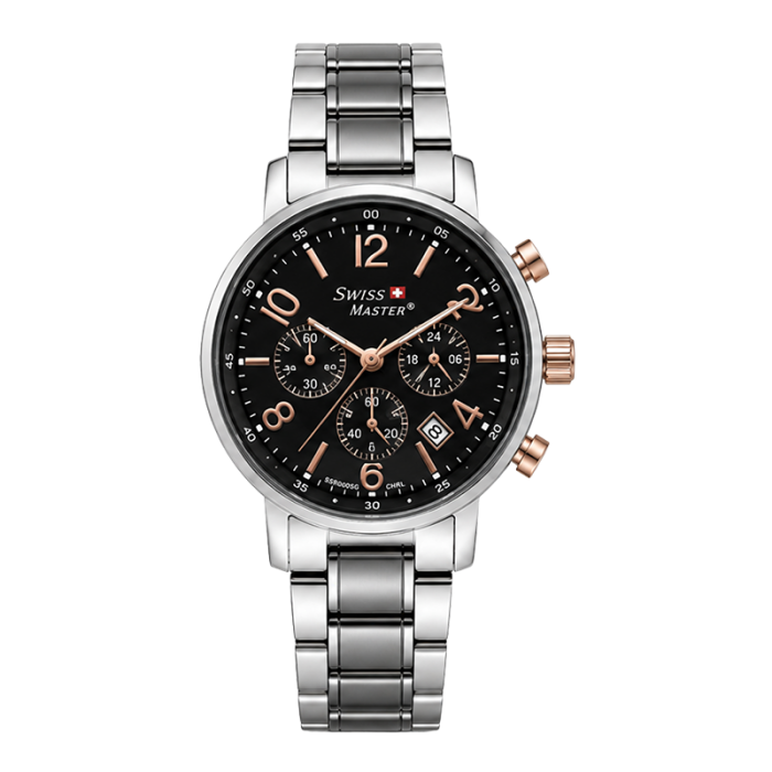 402 SWISS MASTER CON | Premium Stainless Steel Watch - Image 1
