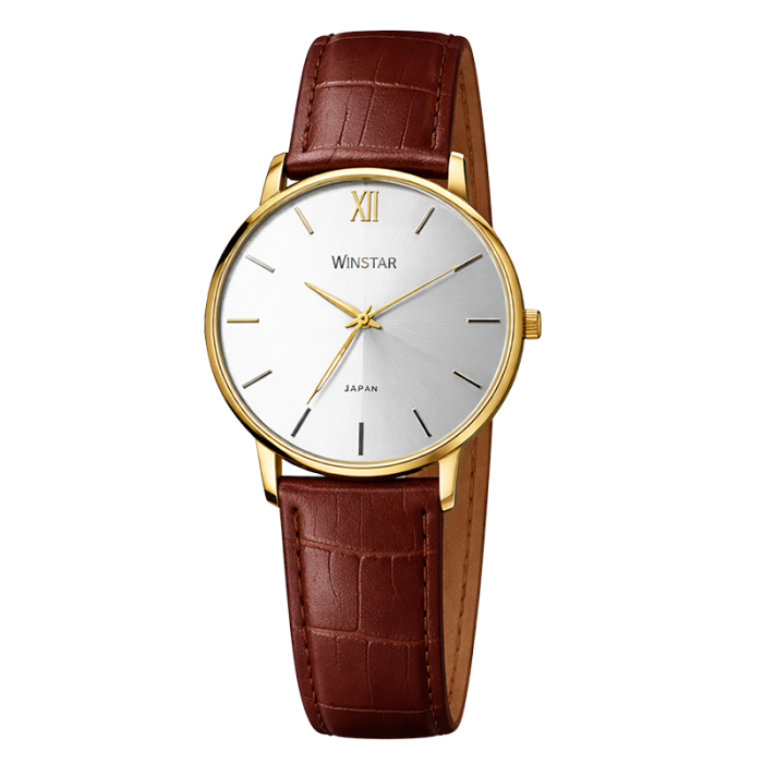 WINSTAR Premium Leather Watch WS N-F 3611G - Image 1