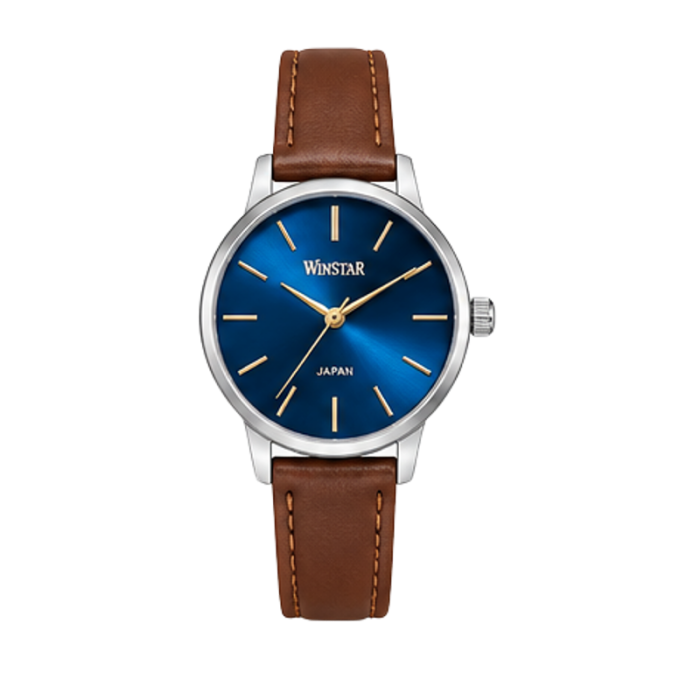 619 WINSTAR Premium Leather LADIES Watch WS 10395 - Image 1